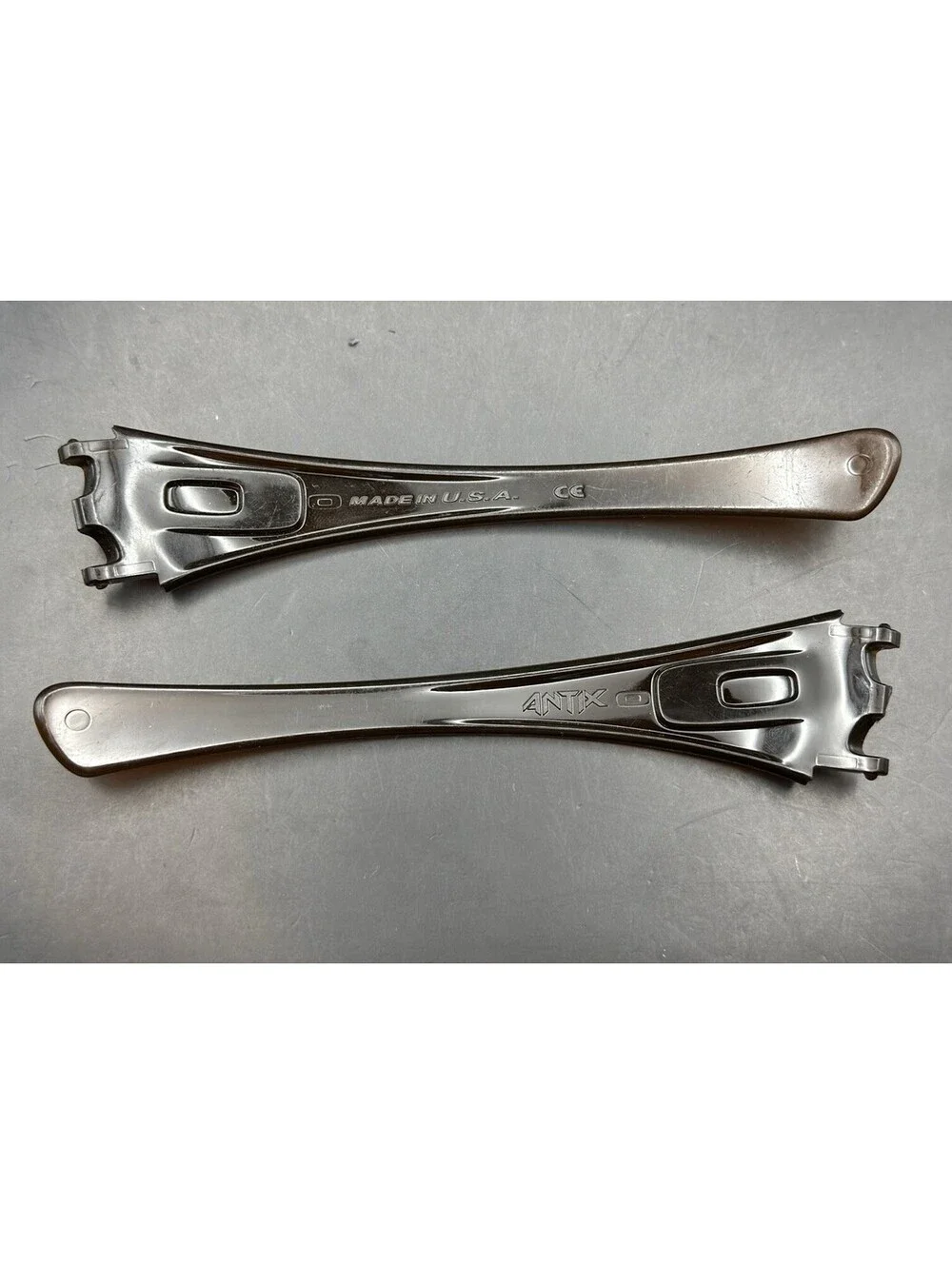 Oakley Antix Polished Rootbeer OEM Replaxement Arms